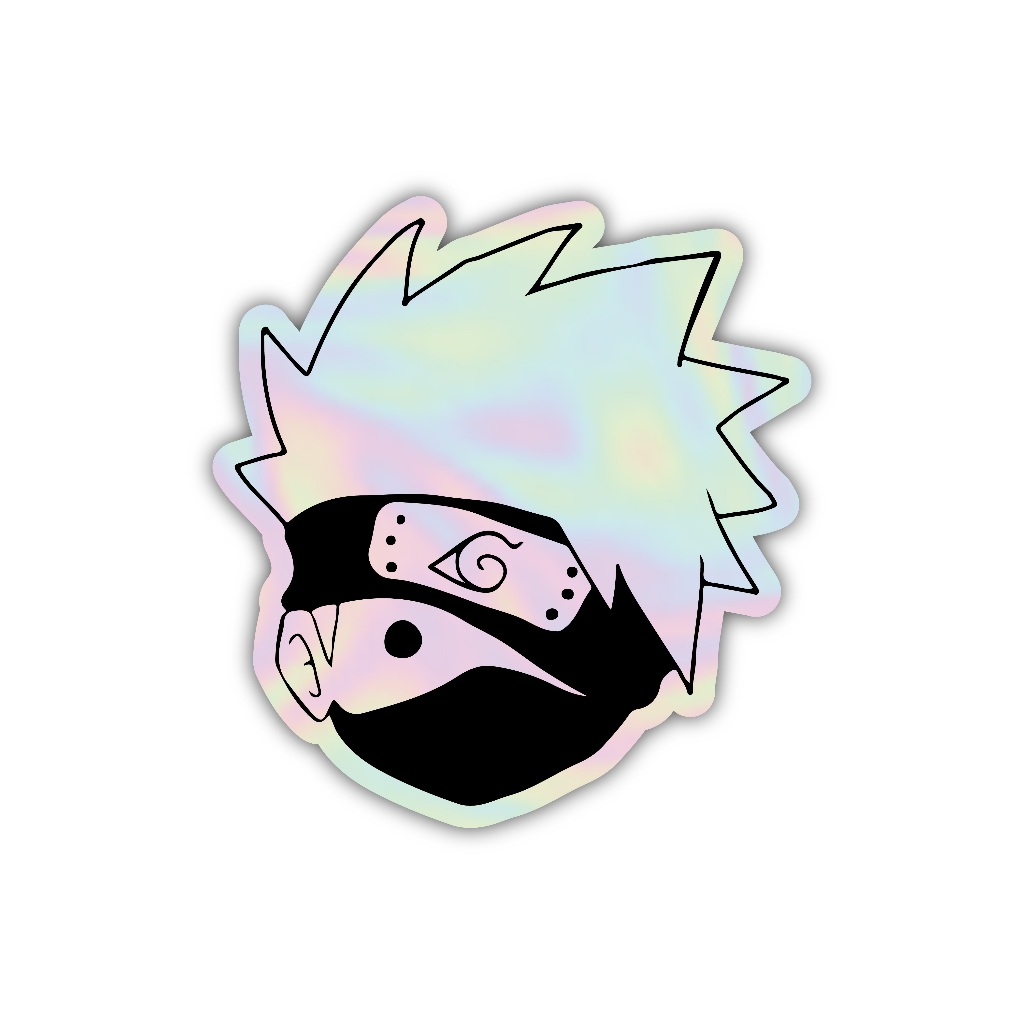 Jual Z258 sticker kakashi anime naruto, stiker hologram satuan | Shopee ...
