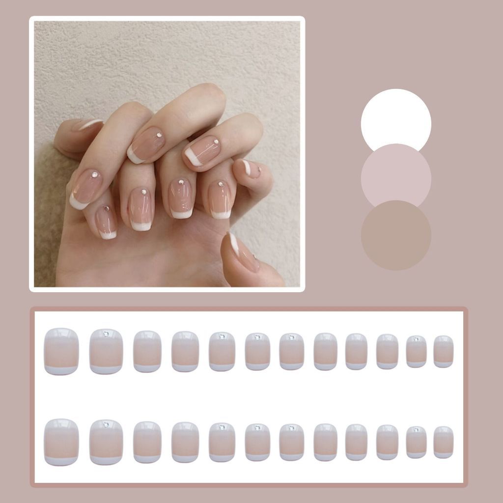 yerin fake nude Jual 24pc Kuku Palsu / Fake Nails / Nailart Plus LEM French Nail Batik /  Polos | Shopee Indonesia