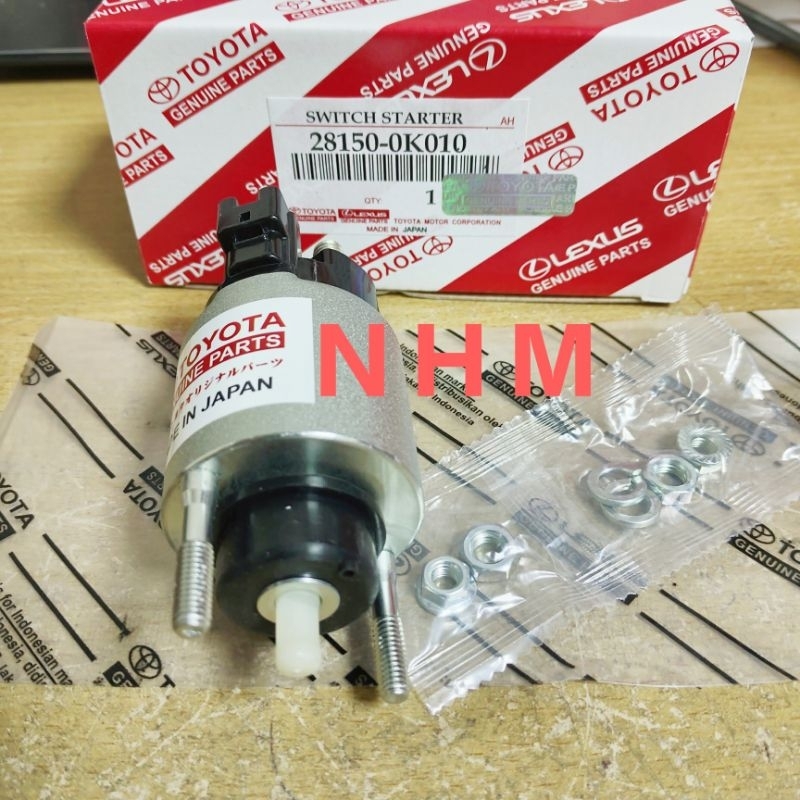 Jual switch starter toyota oem innova bsn fortuner bsn yaris vios japan ...