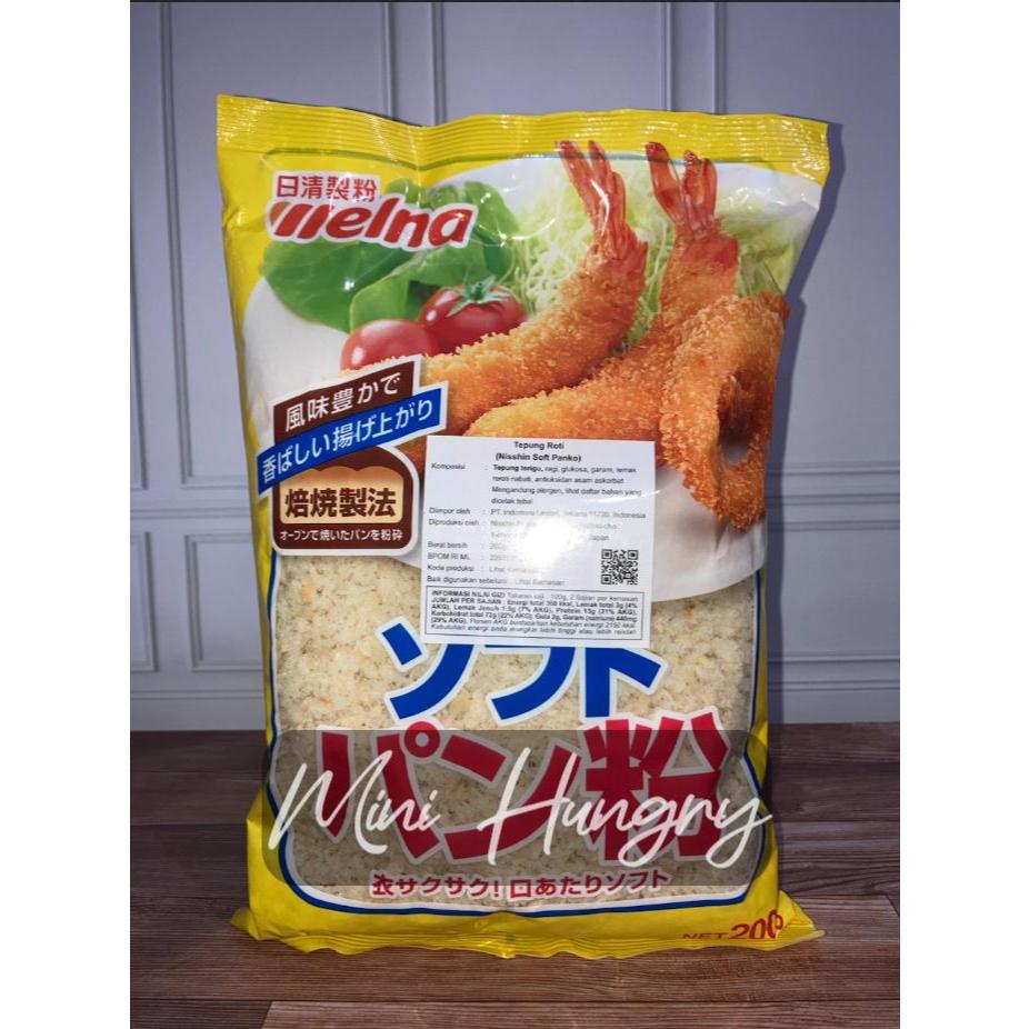 Jual NISSIN SOFT PANKO BREADCRUMBS 200gr TEPUNG ROTI TEMPURA JAPAN Shopee Indonesia