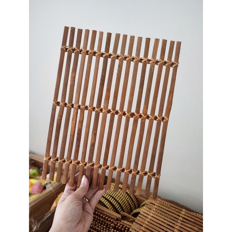 Jual tray bambu propsfoto dekorasi tatakan kue roti | Shopee Indonesia