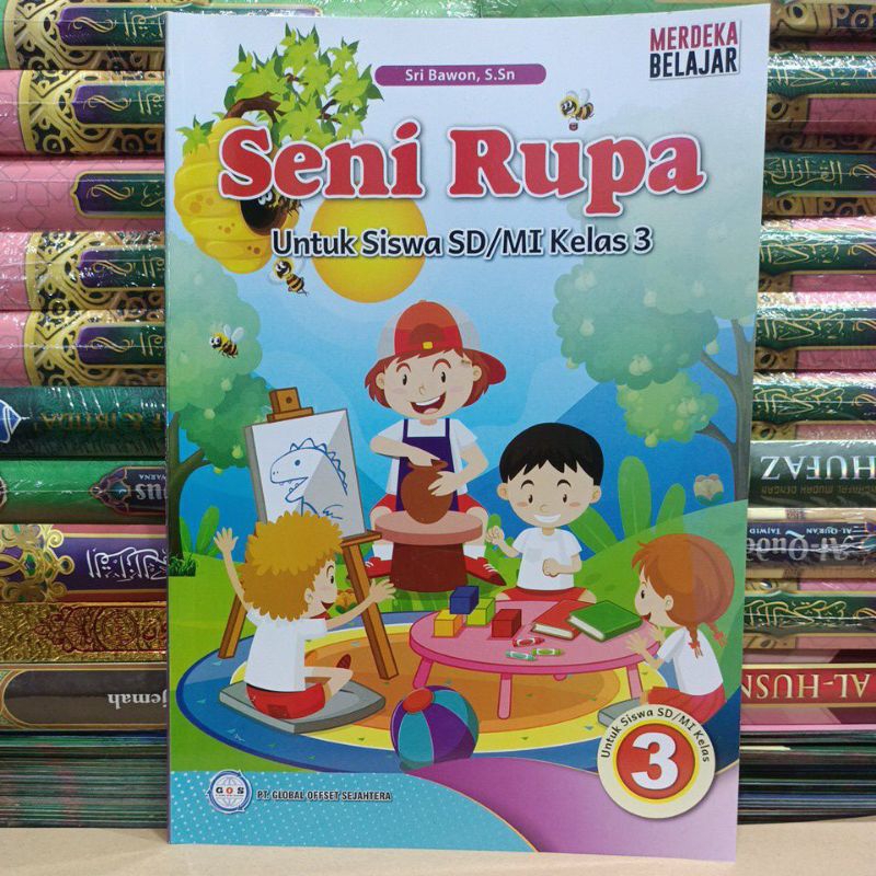 Jual Buku Seni Rupa Untuk Siswa Sd Mi Kelas 3 Kurikulum Merdeka Belajar