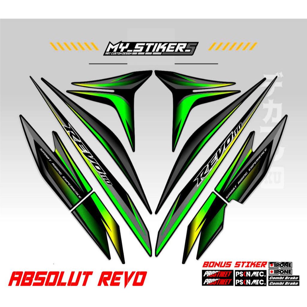 Jual Striping Absolute Revo 110/Honda Revo/Honda Wave Malaysia | Shopee ...