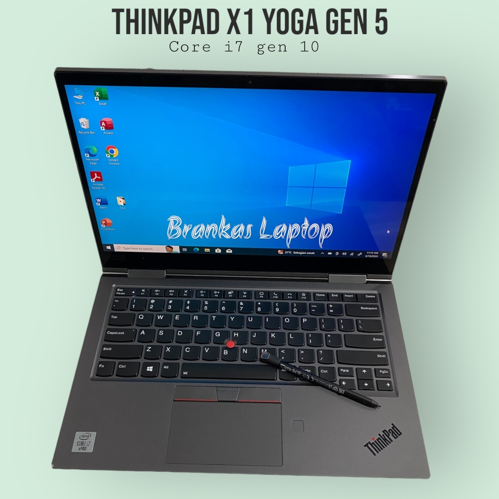 Jual Thinkpad X1 Yoga Gen 5 I7 10th Gen Mantap Shopee Indonesia