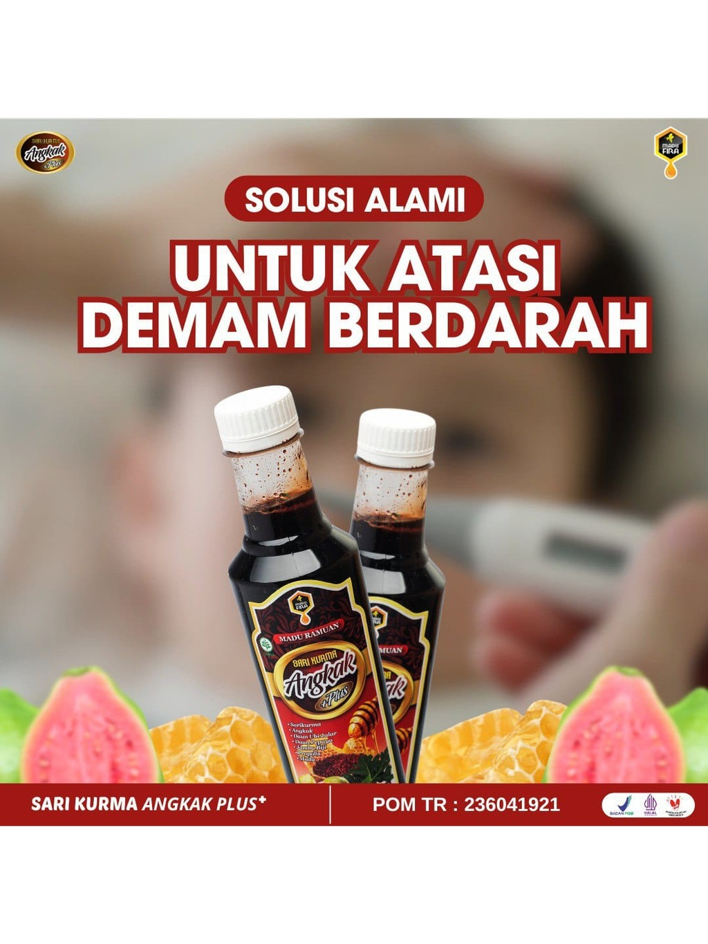 Jual Sari Kurma Madu Angkak utk DBD (Demam Berdarah) | Shopee Indonesia