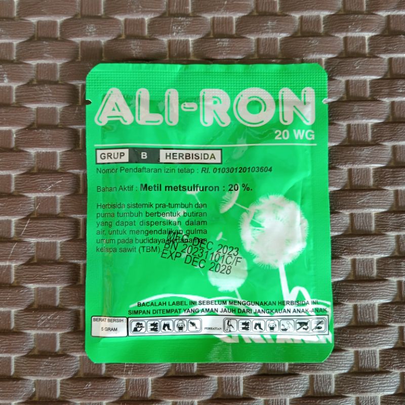 Jual Herbisida Ali Ron 20WG Kemasan 5gr | Shopee Indonesia