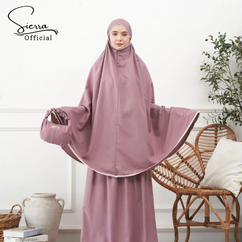 Mukena Travel Murah Nazwa Lipat Adem Praktis