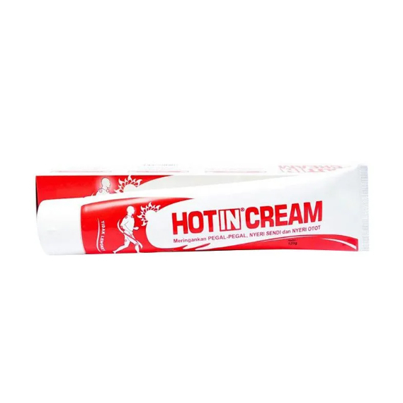 Jual Hot In Cream 1 Tube 120 gr / capek, pegal-pegal dan nyeri otot ...