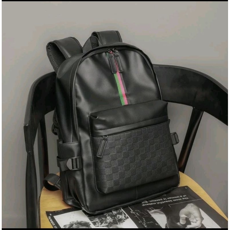 BPCK767 BAG TAS BACKPACK PRIA tas kulit tas kerja ransel kulit tas punggung  cowok