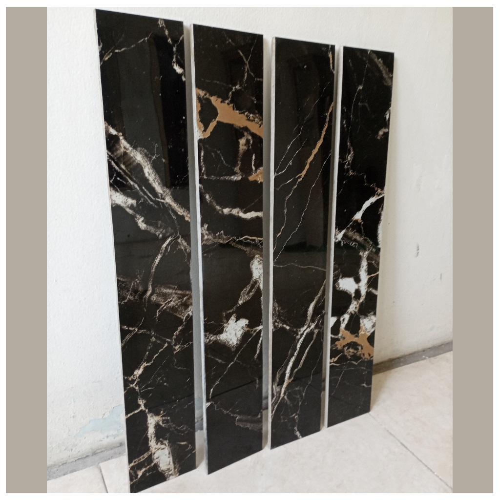 Jual Lis Plin Granit 10x60 Hitam Cosmo Super Glossy List Plint Dinding ...