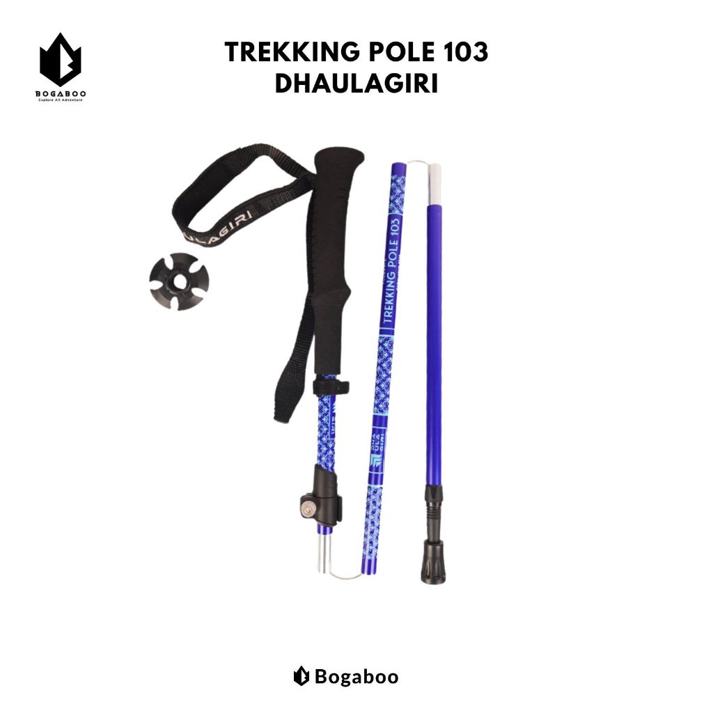 Jual COD Trekking pole Dhaulagiri Lipat 103 Tongkat Pendaki