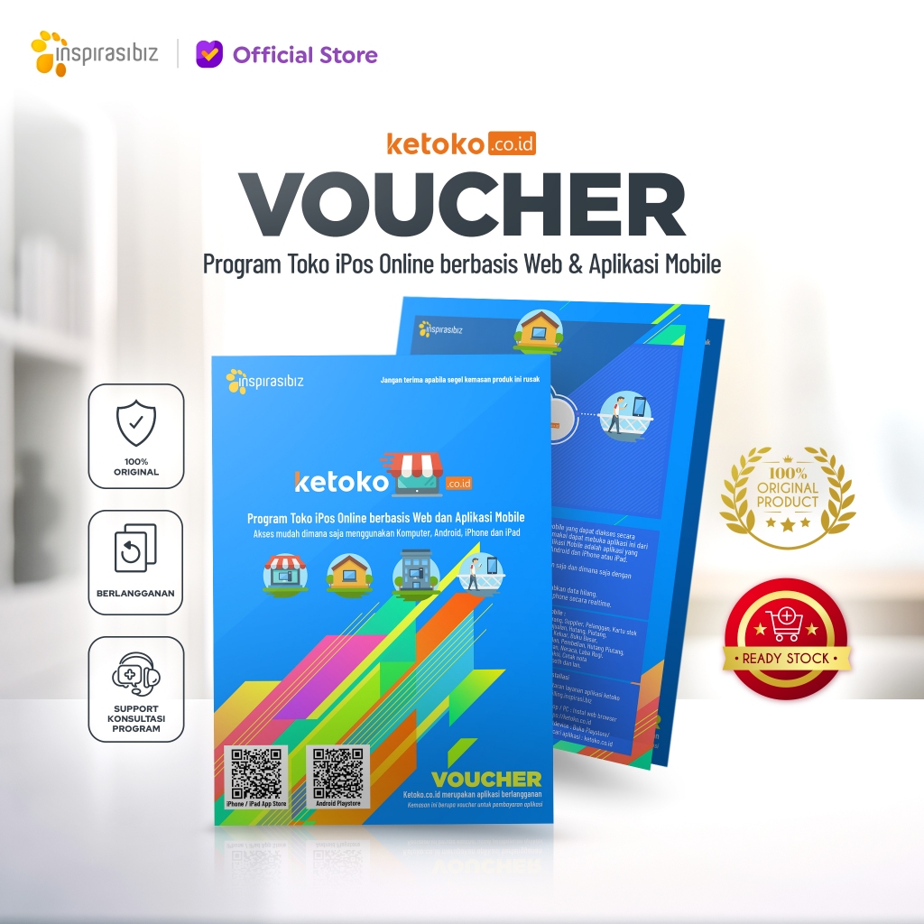 Jual Program Ketoko.co.id Edisi Voucher 300.000 | Shopee Indonesia