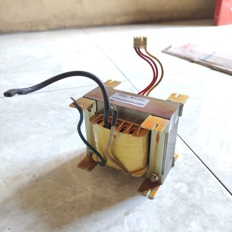 Jual TRAFO CT TRAFO INVERTER TRAFO CT 7.5V / 12V EX TRAFO UPS EMERSON ...