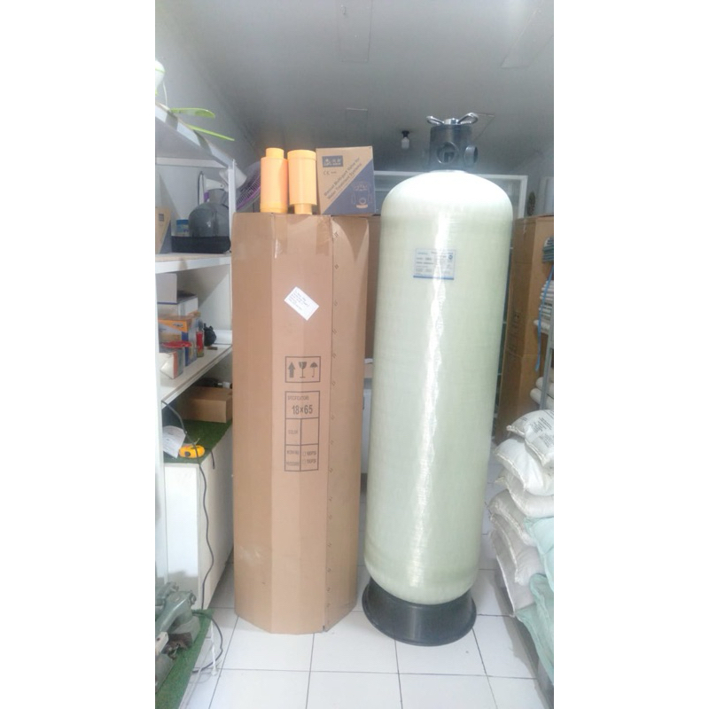 Jual tabung filter air frp 1865 + pembelian harus beserta media filter ...