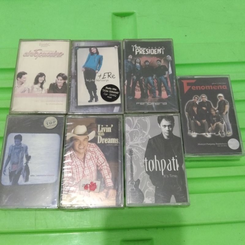 Jual Kaset Pita Original Baru Segel Paket Kaset Shopee Indonesia