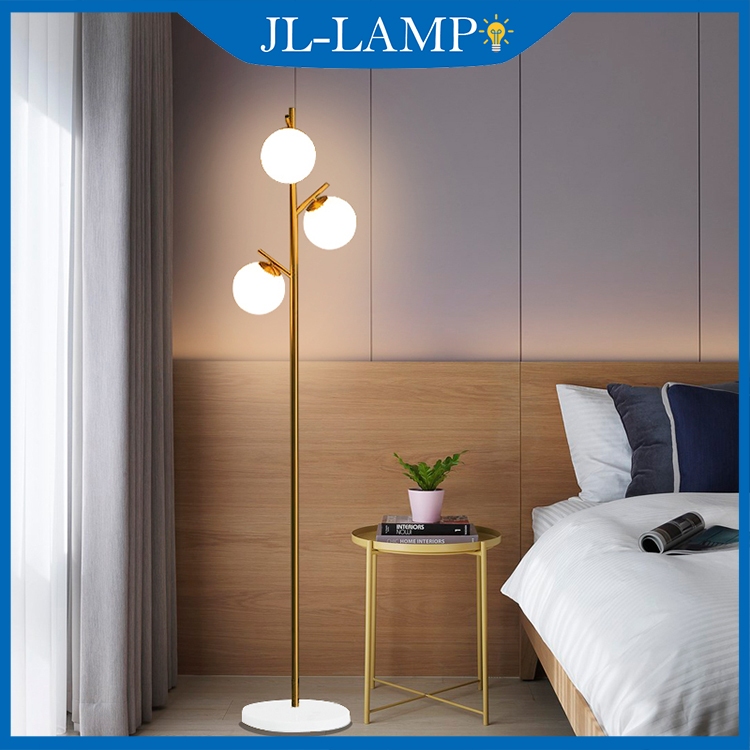 Jual Termasuk Bolam Aesthetic Lampu Standing Ruang Tamu Lampu Berdiri