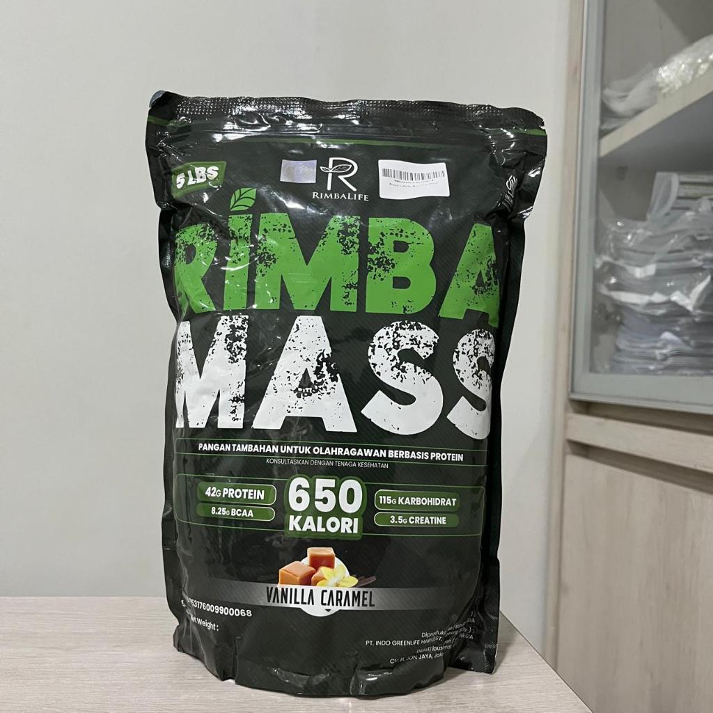 Jual Rimba Mass 5 Lbs RimbaLife Mass Gainer Weight Gain Muscle Build ...