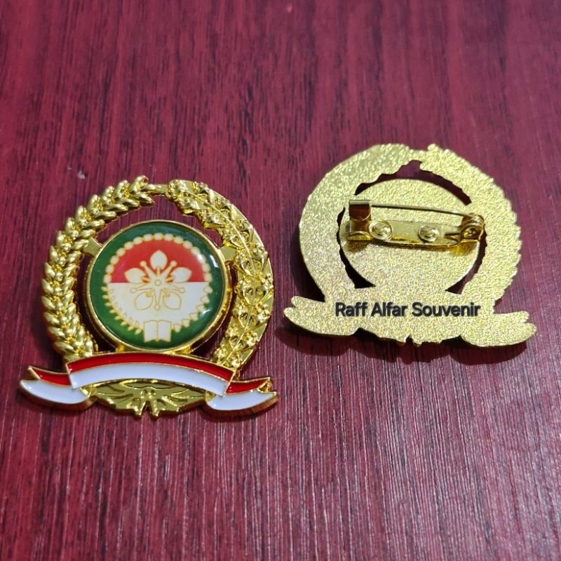 Jual PIN DW - PIN DHARMA WANITA MODEL PIN PADI KAPAS | Shopee Indonesia