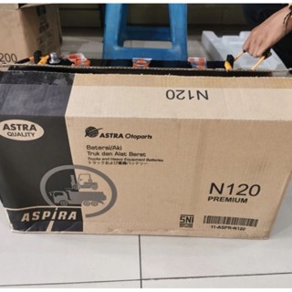 Jual AKI BATERAI BASAH ASPIRA ASTRA PREMIUM N120/115F51 120AH GENSET