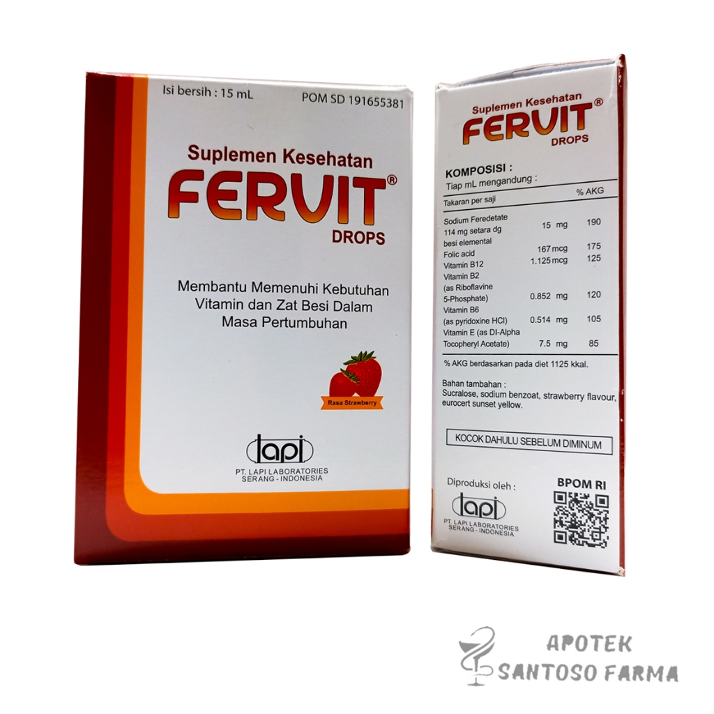 Jual FERVIT DROP 15 ML | Shopee Indonesia