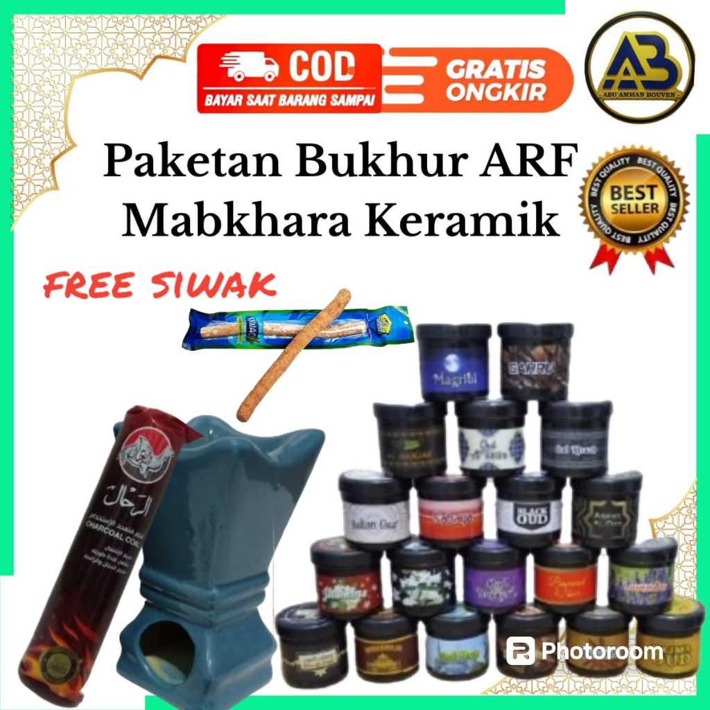 Jual PAKETAN BUHUR MURAH ARF bukhur aromatherapy bukhoor bakhoor ...