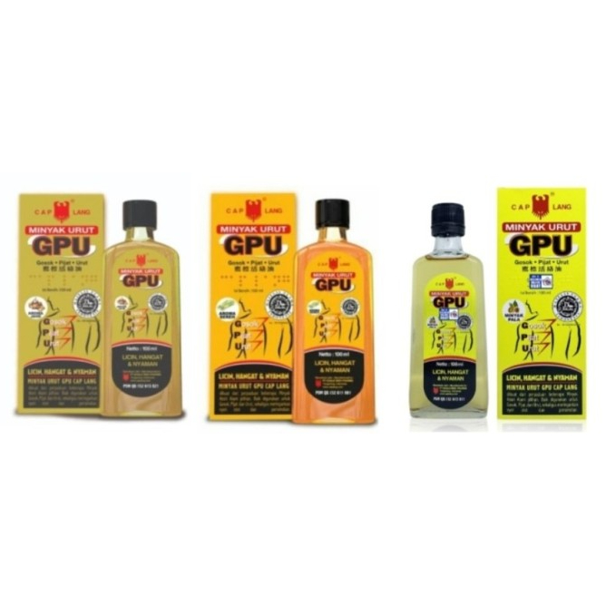Jual MINYAK GOSOK PIJAT URUT / GPU SEREH / PALA / JAHE | Shopee Indonesia