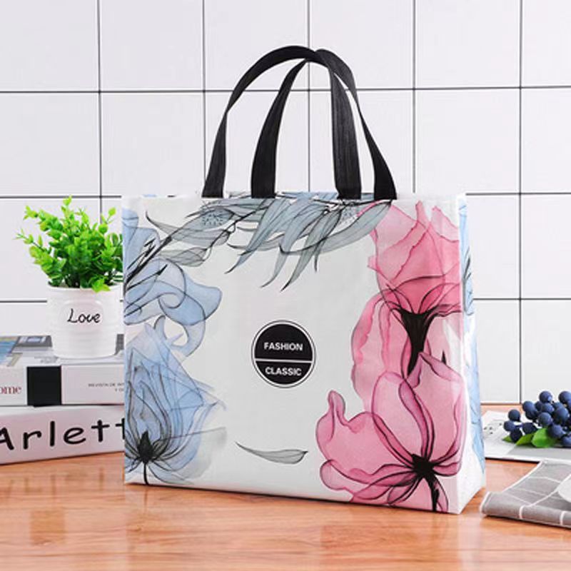 Jual GOODIEBAG SPOUNDBOUND MOTIF RANDOM UKURAN BESAR DAN KECIL 43X32X10 ...