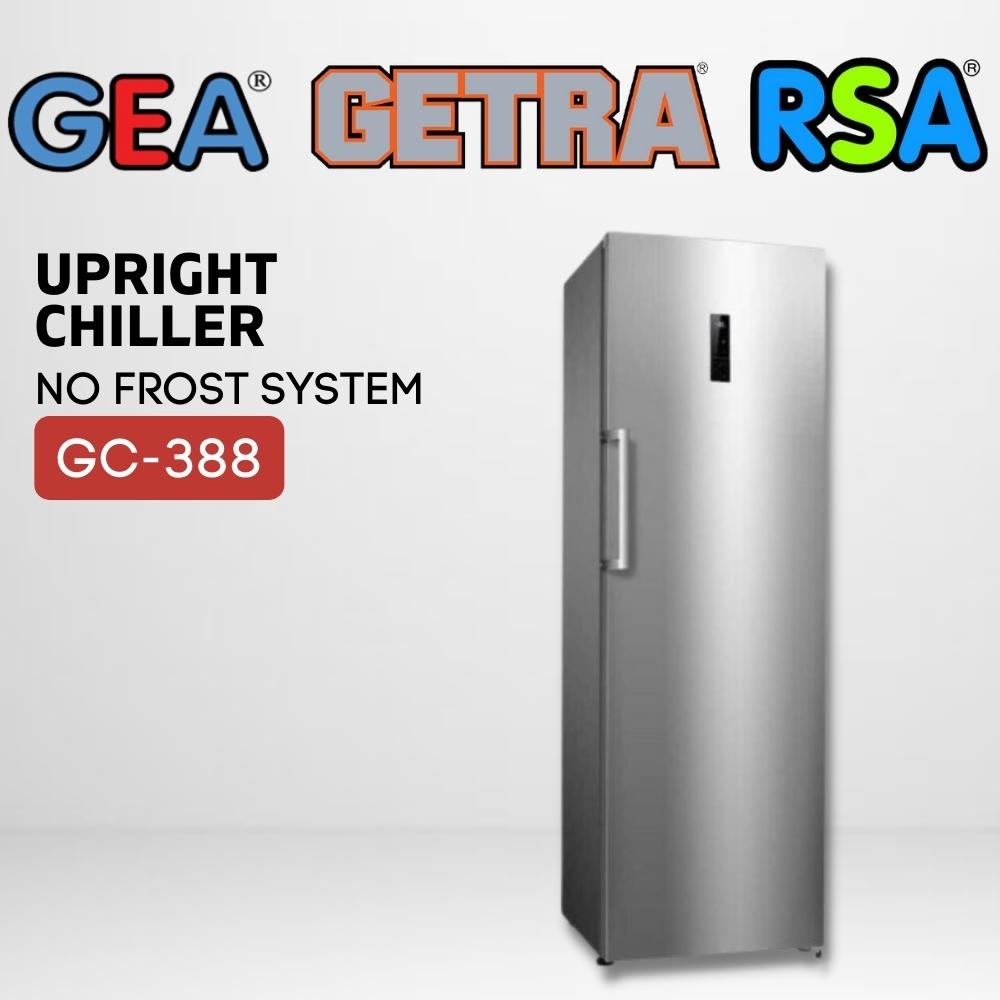 Jual GEA Upright Chiller Total No Frost Fridge GC-388 / GC 388 | Shopee ...