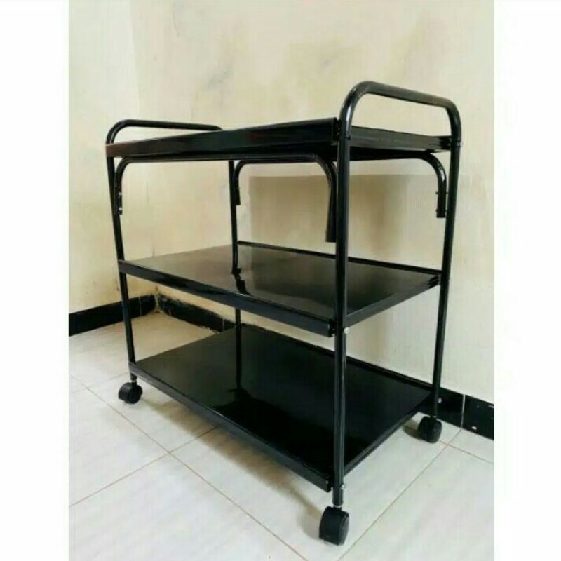 Jual Rak TV Besi DX 300 ada Roda / Rak TV 3 Susun / Rak TV Indah / Rak ...