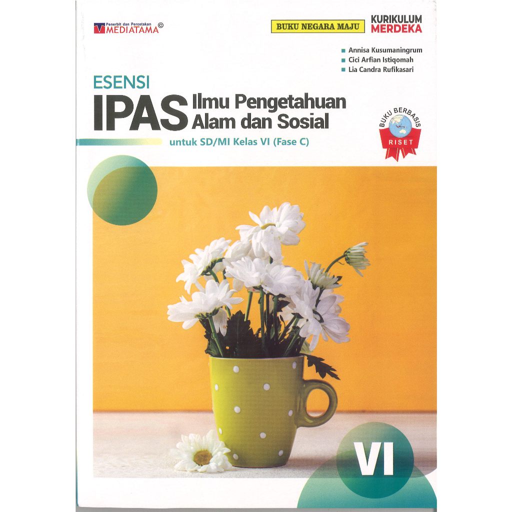 Jual BUKU ESENSI ILMU PENGETAHUAN ALAM DAN SOSIAL (IPAS) KELAS 6 SD ...