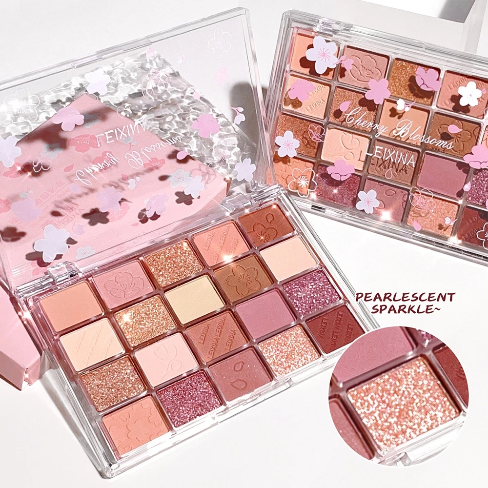 LEIXINA Eyeshadow Palette 20 Warna Eyeshadow Waterproof | AutoStock