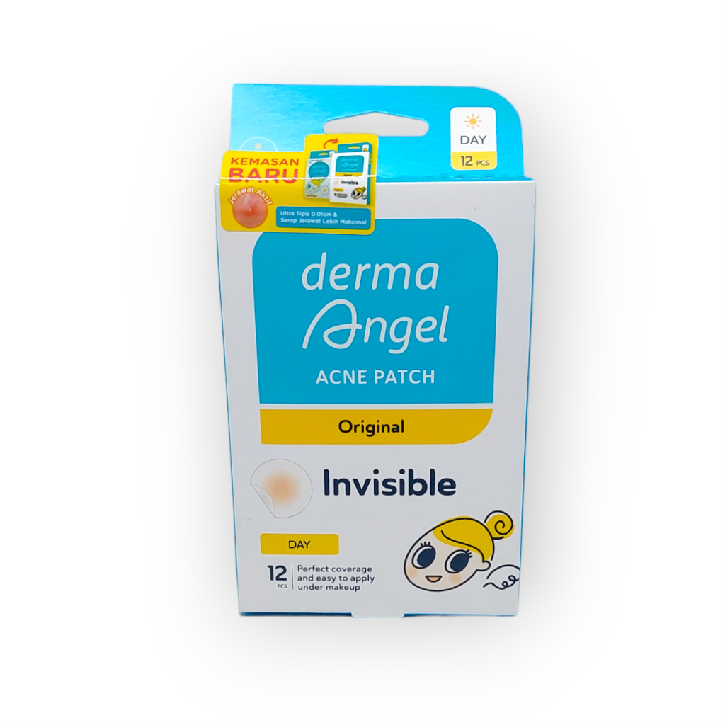Jual Derma Angel Acne Patch Day Invisible : Isi 12 Patch | Plester ...