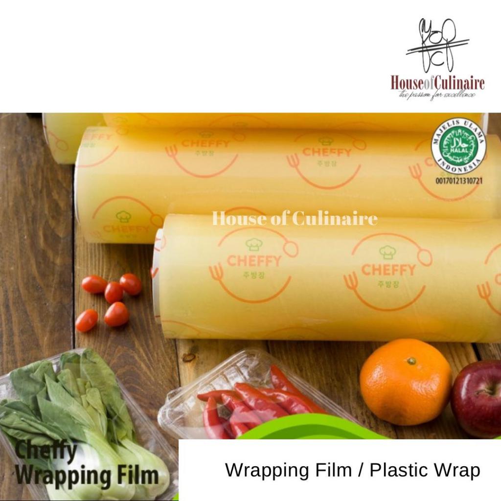 Jual Plastik Wrap Cheffy Plastic Wrapping Film Makanan Food Grade ...