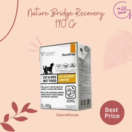Jual Nature Bridge Vet fast recovery & immune 190 gr untuk kucing dan ...