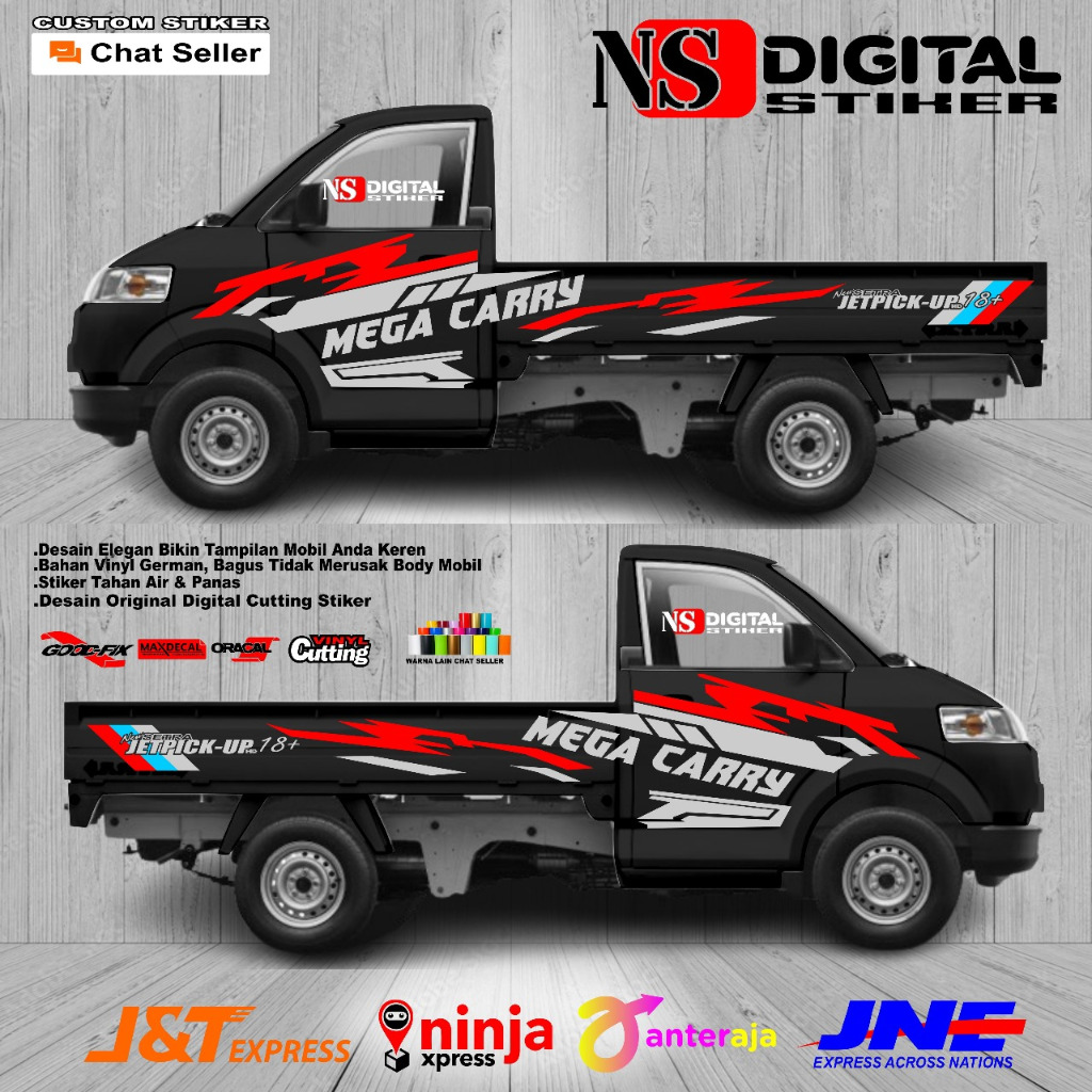 Jual Stiker Mobil Pickup Mega Carry Apv Terbaru | Shopee Indonesia
