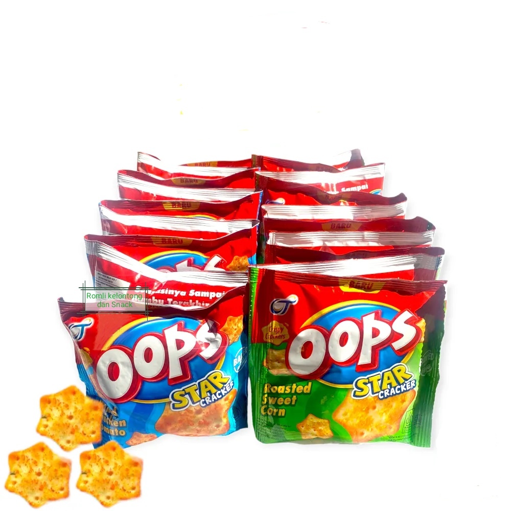 Jual Oops Star Crakers Snack Renceng 10 x 10 gram | Shopee Indonesia