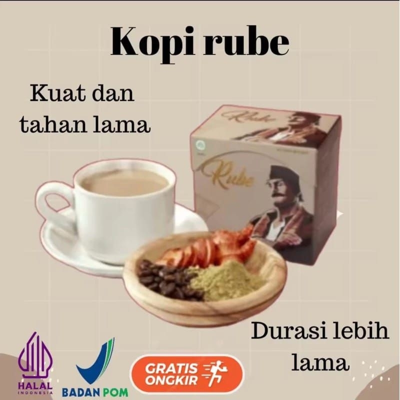 Jual Kopi Rube Kopi Suplemen Multivitamin Original BPOM Isi 5 Sachet ...