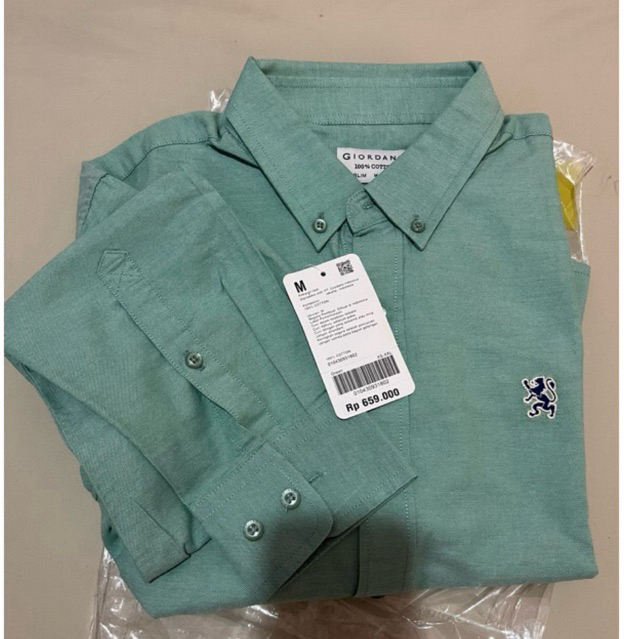 Jual GIORDANO MENS 3D LION SHIRT ORIGINAL STORE | KEMEJA ORIGINAL ...