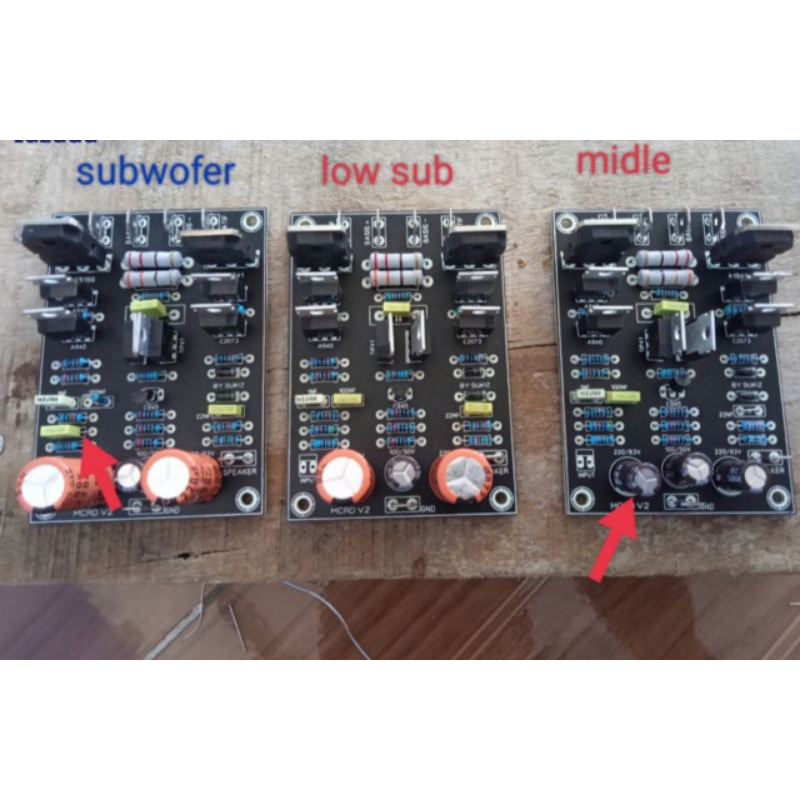 Jual Driver Mcrd V2 Modif Mid High Power Ampli | Shopee Indonesia