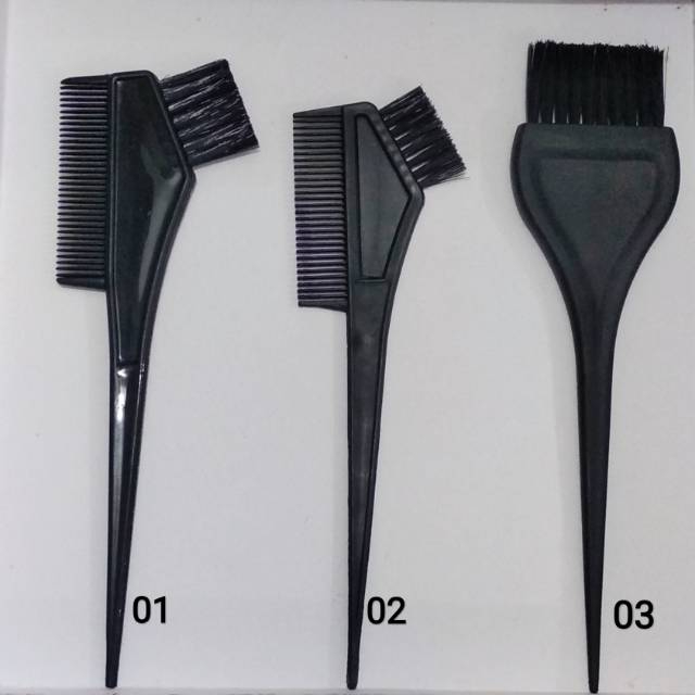 Jual ♥Mahkota Ayu Kosmetik♥ Sisir Semir Dan Kuas Semir | kuas semir ...
