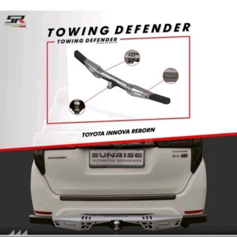 Jual PROMO BEMPER BELAKANG DEFENDER INNOVA REBORN - VENTURE by SUN RISE ...
