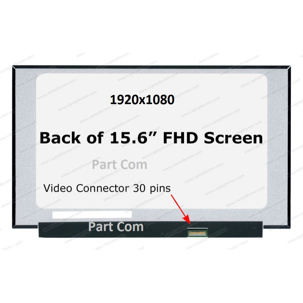 Schermo LCD 15.6 Pollici FHD IPS 120Hz Per ASUS ROG Zephyrus G GA502DU-BR7N6 – Pannello LED Opaco