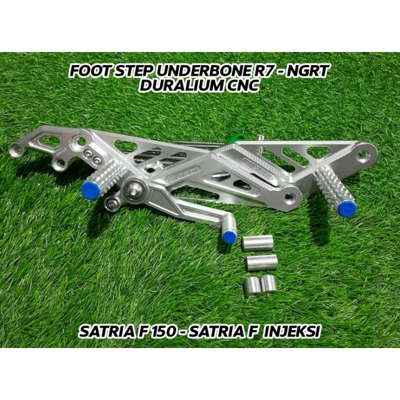 Jual UB NGRT R7 FOOT STEP UNDERNONE SATRIA FU 150 FU FI DURALIUM CNC ...