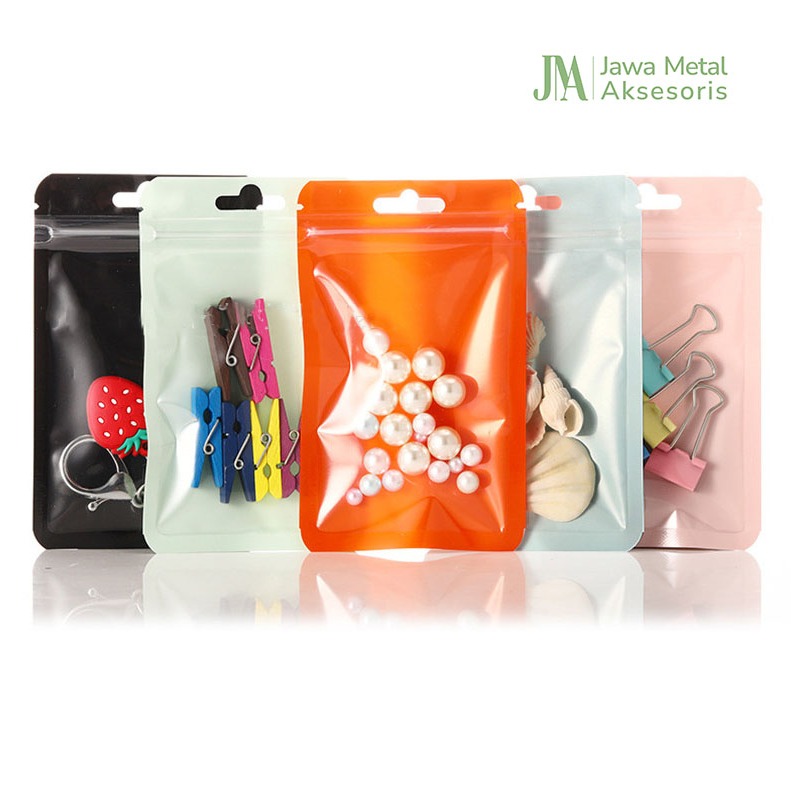 Jual Jawa Plastic Bag Packaging Ziplock Kemasan Colorful Warna Pastel ...