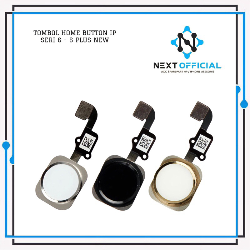 Jual Flexible Tombol Home Button Ip Seri 6 / 6+Plus New | Shopee Indonesia