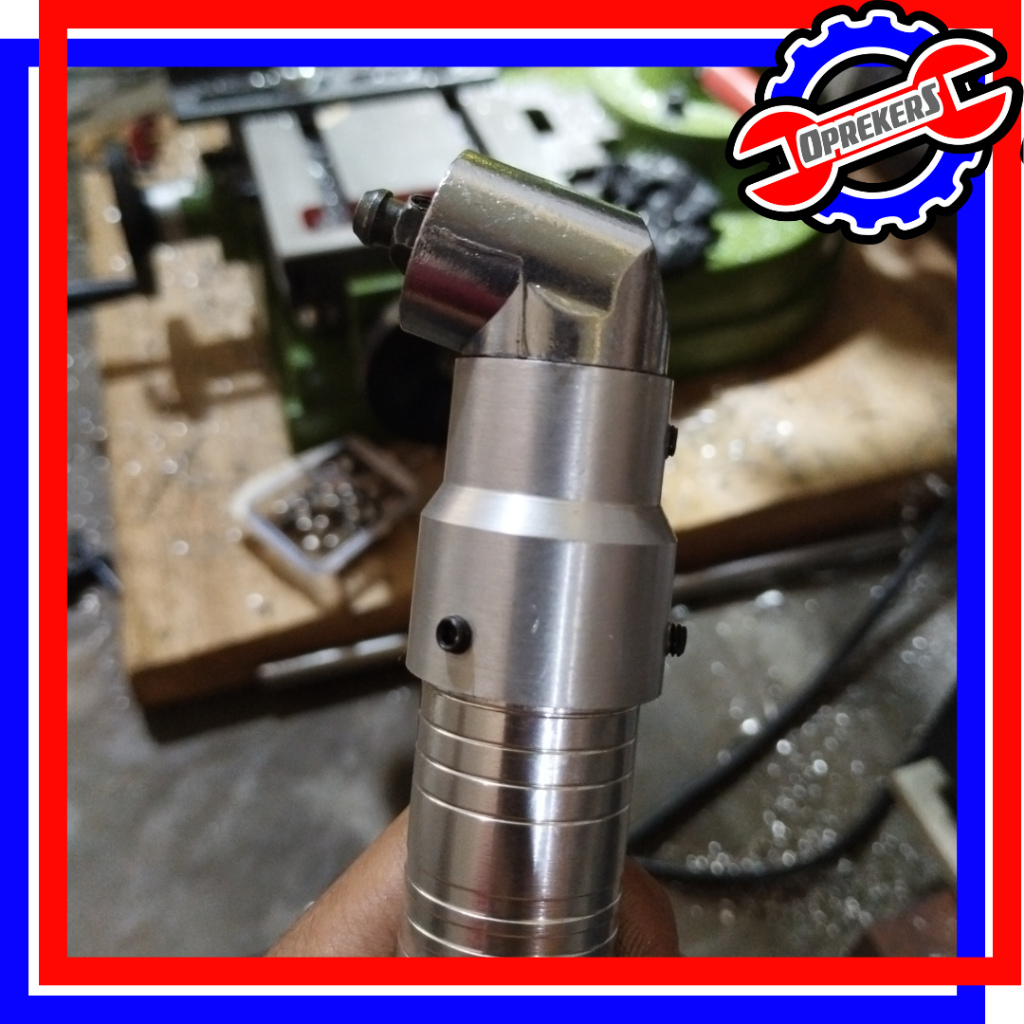 Jual Handpiece/Adaptor Cuner Tuner bengkok Foredom #30 Id 25,5mm ...