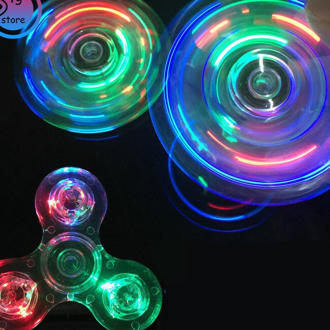 Jual HJ6 Fidget Spinner Led Mainan Fidget Hand Spinner Fidget Spiner ...
