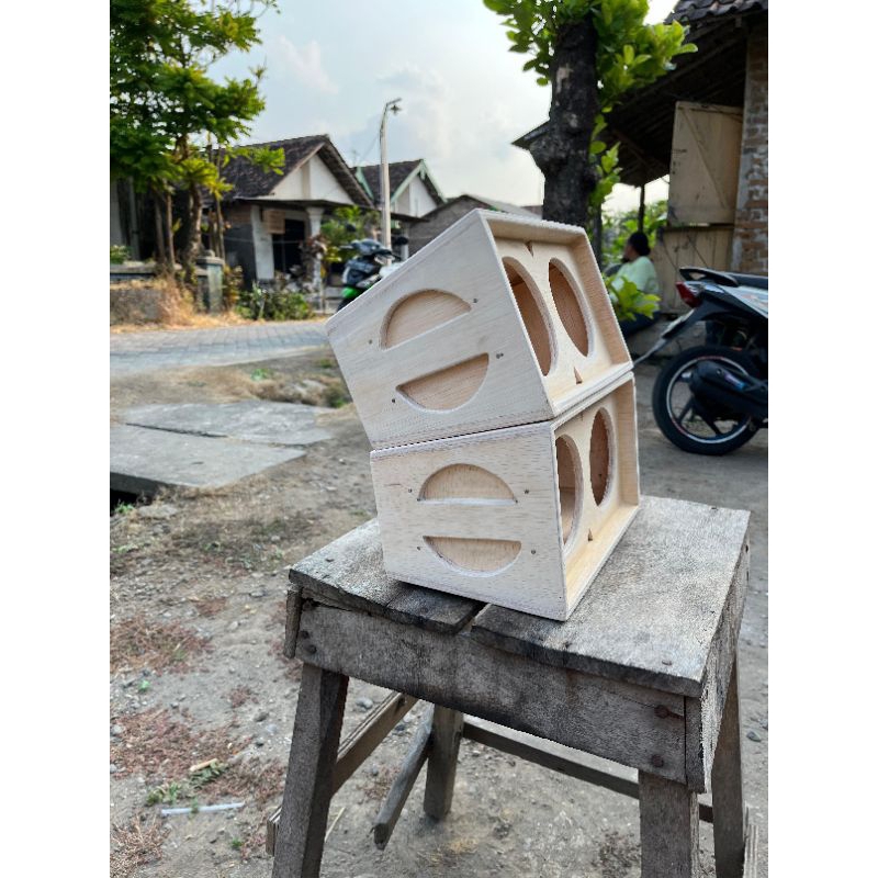 Jual BOX SPEAKER LINE ARRAY 4 INCH DOUBLE TRIPLEK 9 mm | Shopee Indonesia