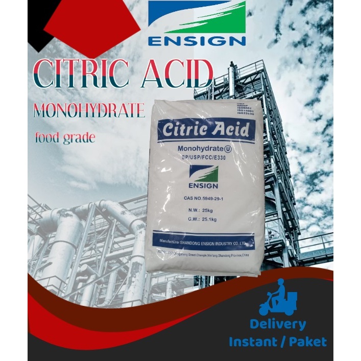 Jual Citric Acid Asam Sitrat Citrun Kg Shopee Indonesia