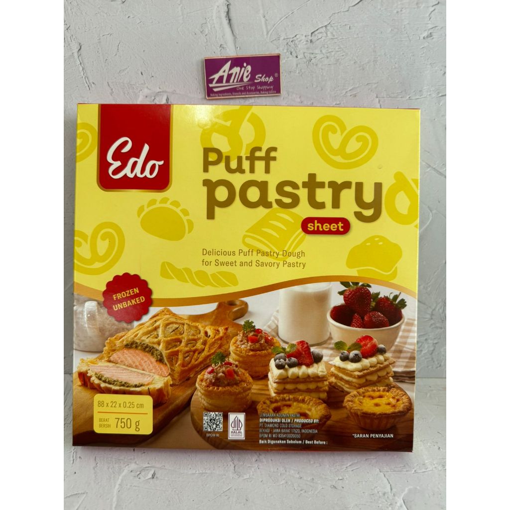 Jual edo kulit pastri/edo puff pastry | Shopee Indonesia